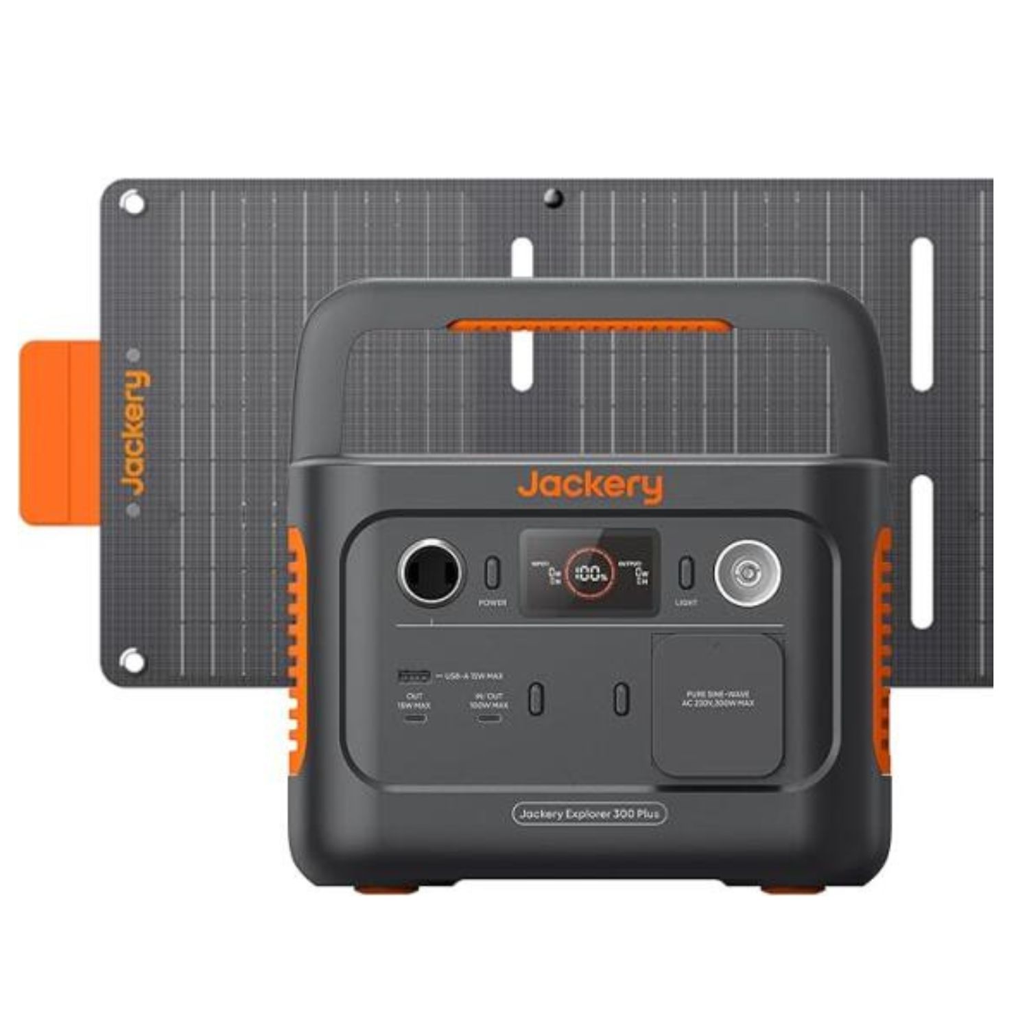 Jackery Power Station Explorer 300 Plus & SolarSaga 40W Mini Solar Panel